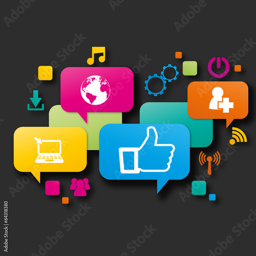 fond abstrait-internet