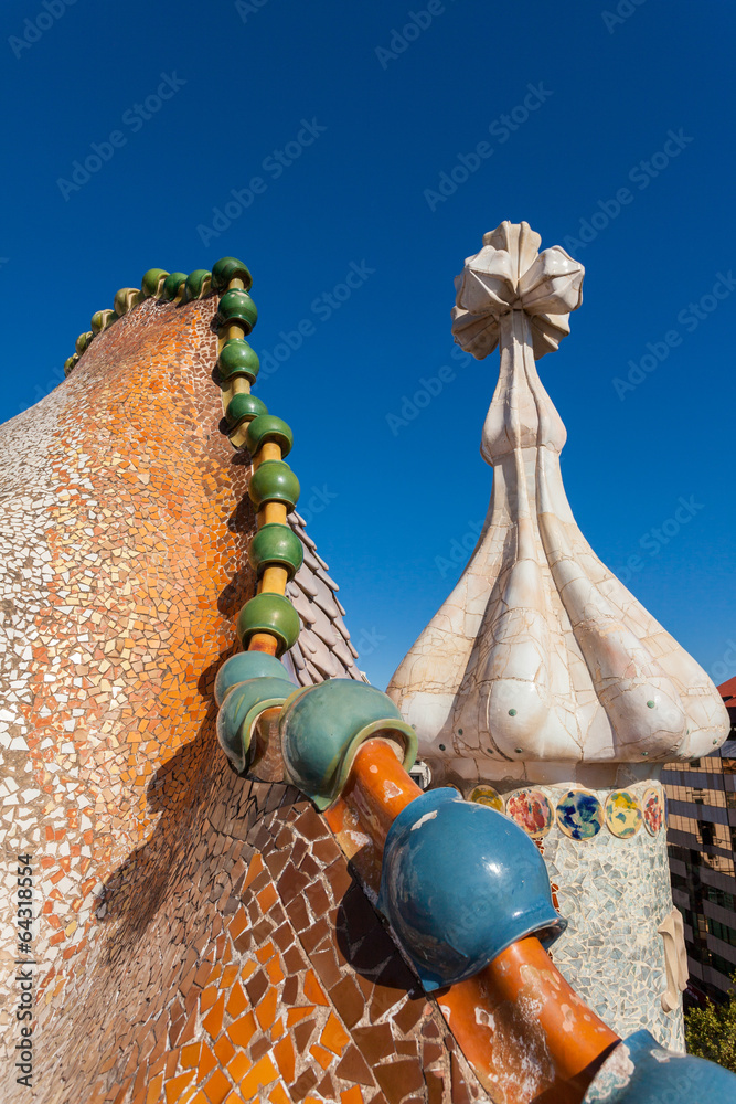 Fototapeta premium Casa Batlò, Barcellona, Spagna