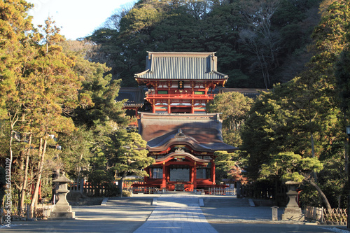 鶴岡八幡宮 本宮と舞殿