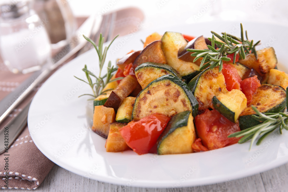 fried vegetables fried vegetables