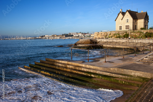 Wallpaper Mural Atlantic Ocean Waterfront in Cascais Torontodigital.ca