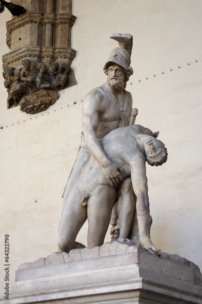Obraz premium Menelaus and Patroclus