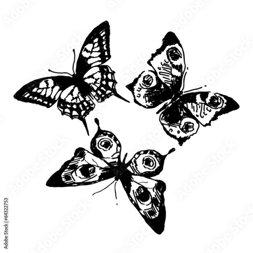 butterflies design