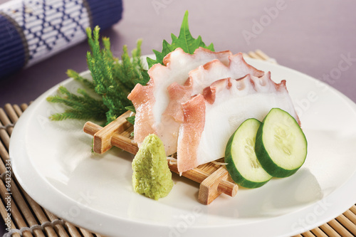sashimi squid