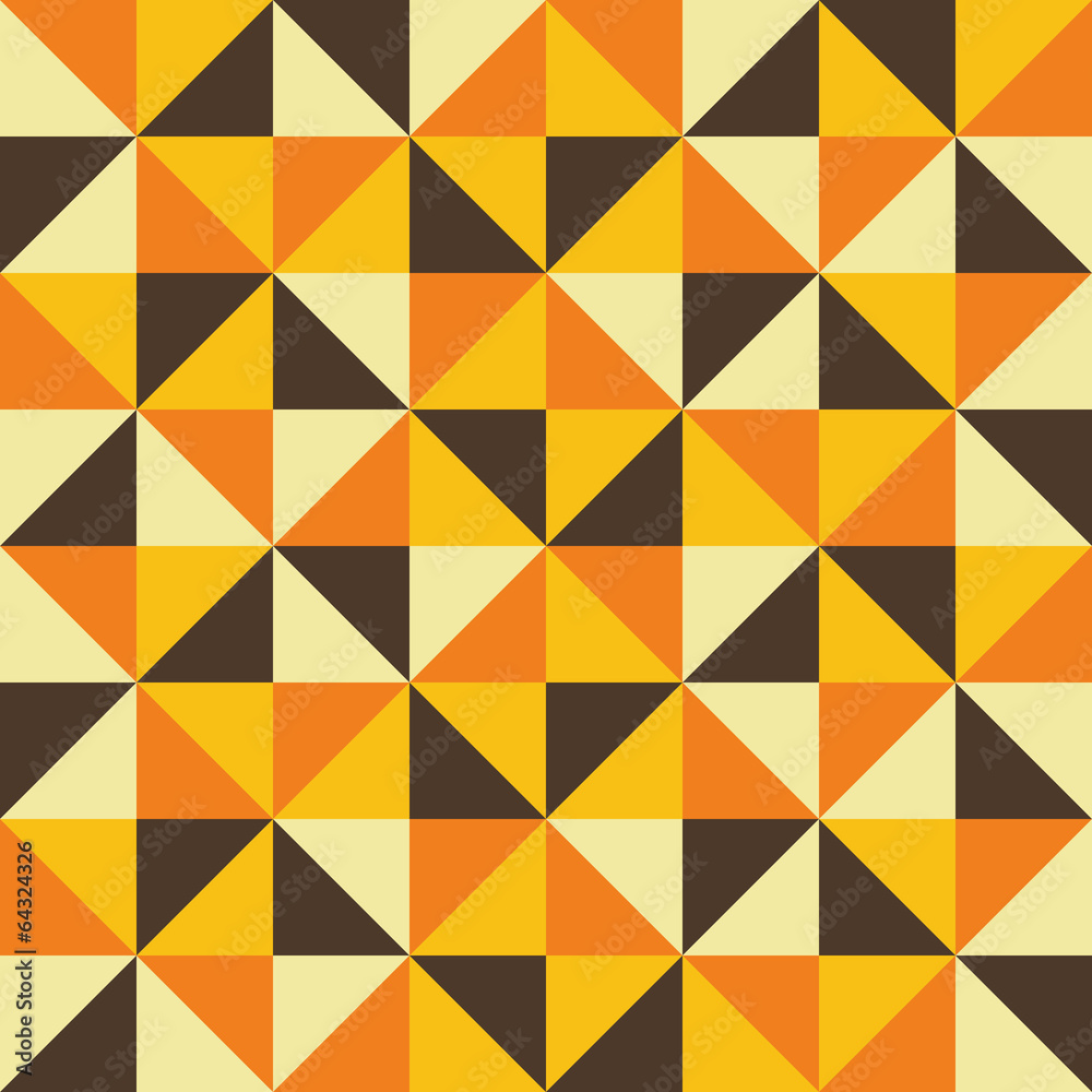 Triangle retro seamless background Triangle retro seamless background