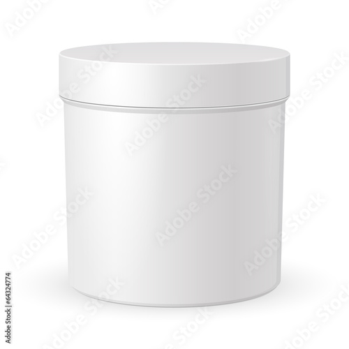 Wallpaper Mural Cosmetic Cream, Gel Or Powder, Light Gray, White, Jar Can Torontodigital.ca