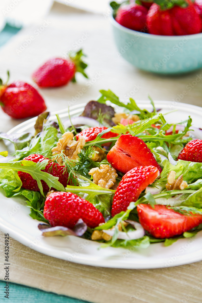 Strawberry salad Strawberry salad