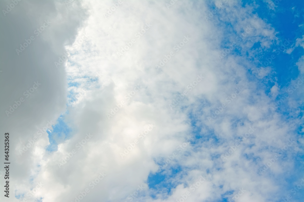 Obraz premium white, gray and blue