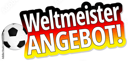 Weltmeisterangebot