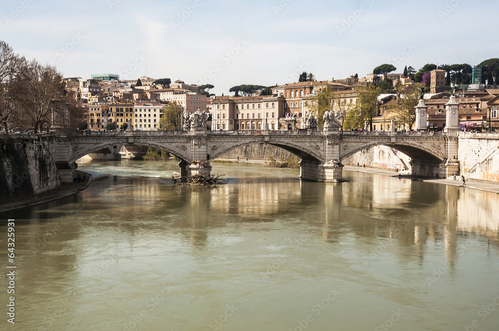 Fototapeta premium Tiber river