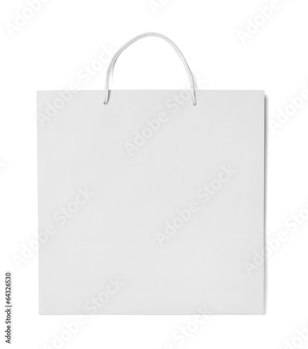 white bag template plastic paper shopping