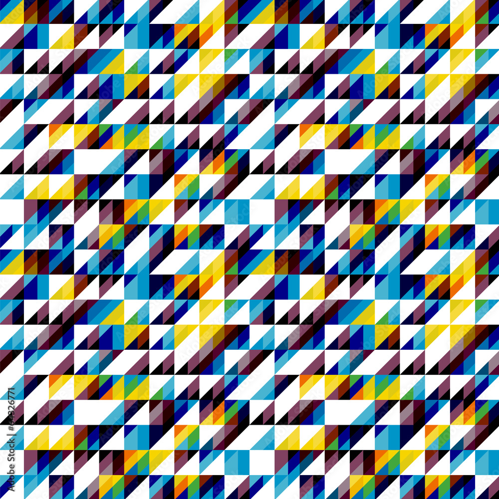Triangle pattern Triangle pattern