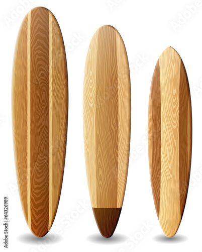 Set of surfboards