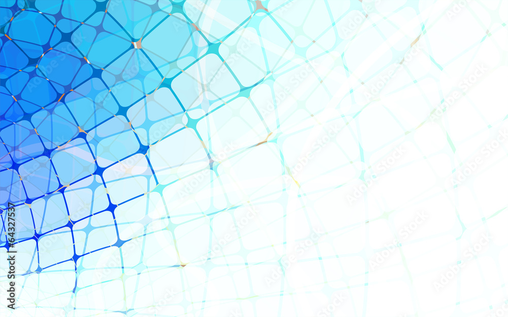 Blue mosaic background