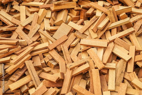 sew wood scraps