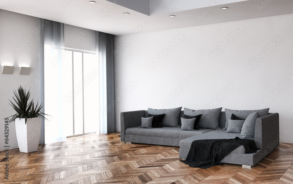 Fototapeta premium Living room