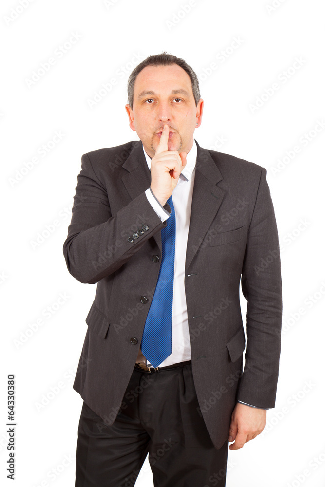 Businesman doing different poses Businesman doing different poses