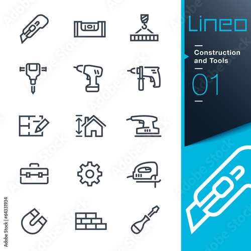 Lineo - Construction and Tools outline icons photo