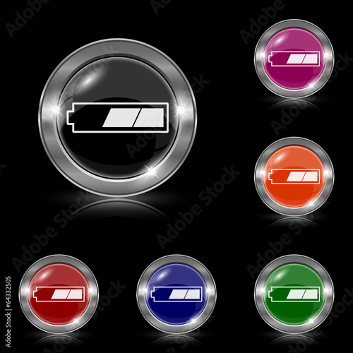 2 thirds charged battery icon Free Download 2 thirds charged battery icon - GFXLoad
