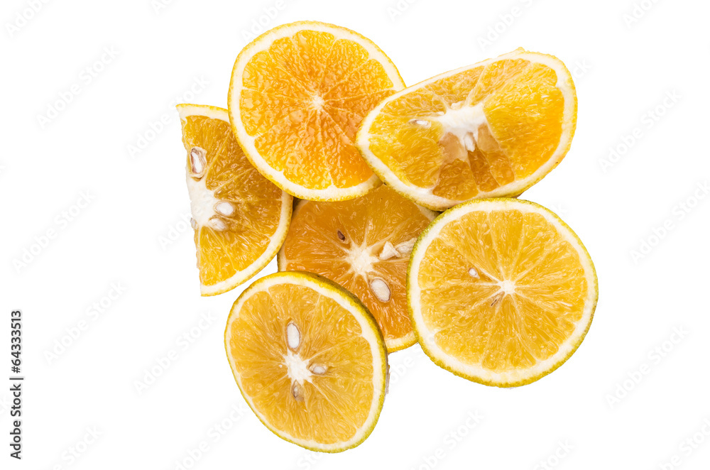 oranges on a white background oranges on a white background