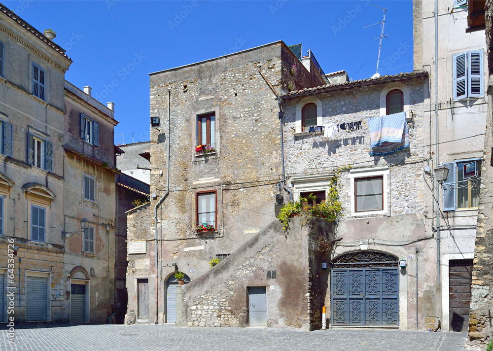 Blickdichte Vorhänge Piazza dell'Erbe - antikes Tivoli (RM)