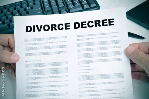 divorce decree photo