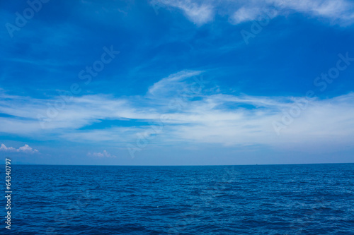 Blue sea and sky © themorningglory