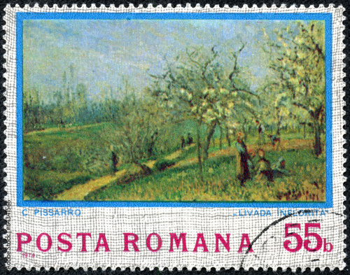 stamp shows picture 