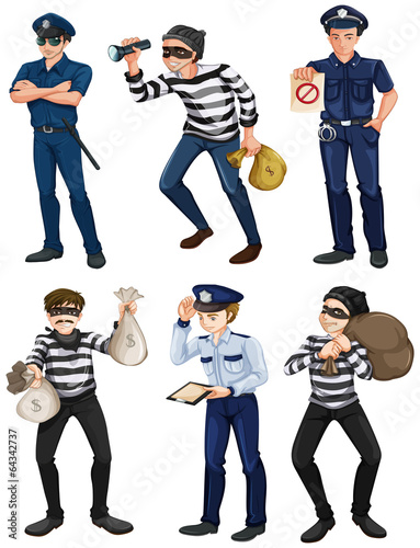 Police officers and robbers