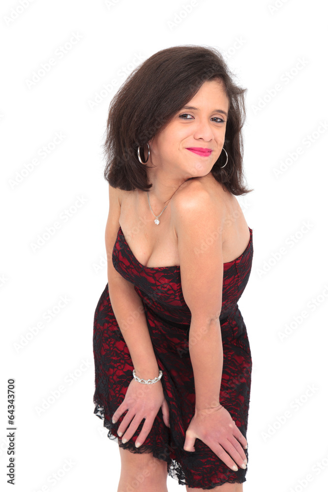 Beautiful young woman posing Beautiful young woman posing