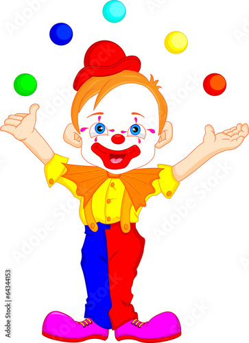 clown cartoon © lawangdesign