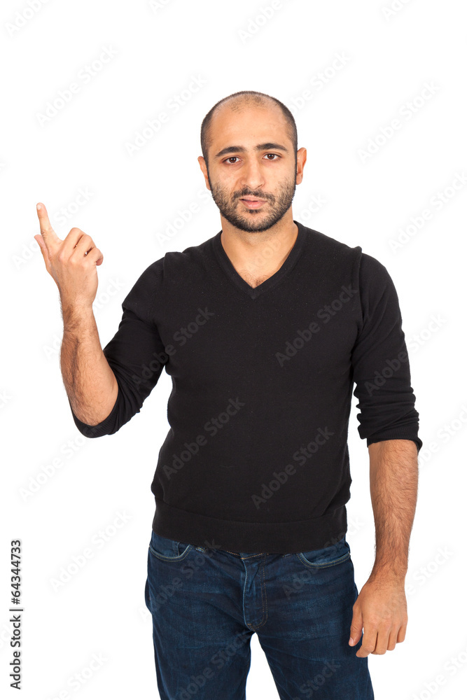 Young man posing Young man posing