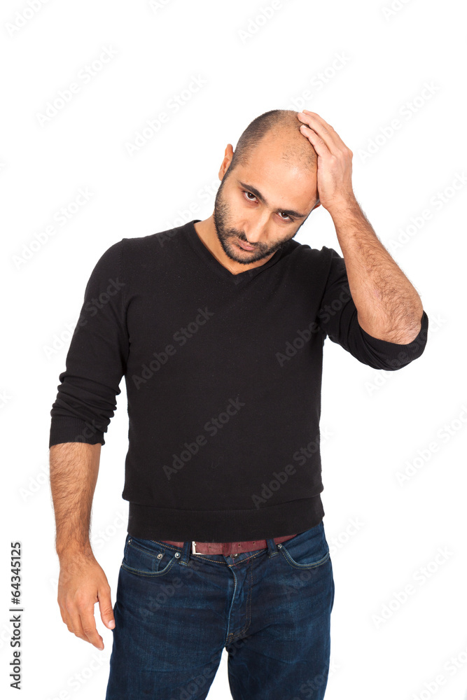 Fototapeta premium Young man posing