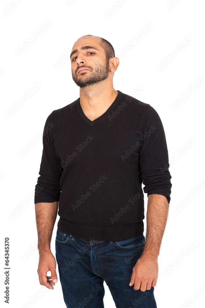 Young man posing Young man posing