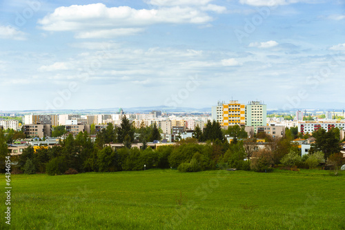 view of the city of Hradec Kralove