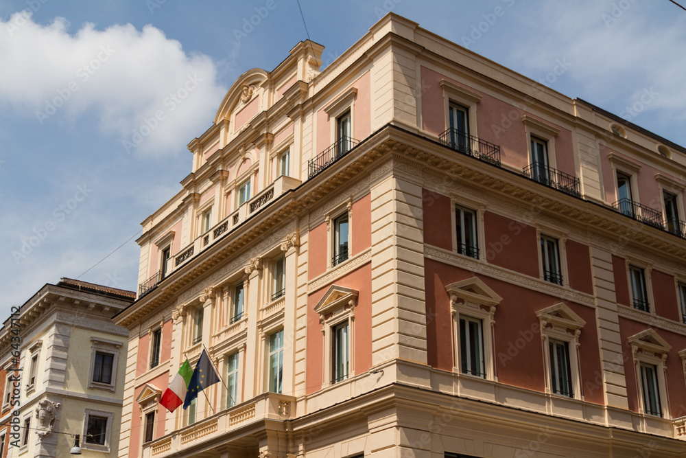 Obraz premium Rome, Italy. Typical architectural details of the old city