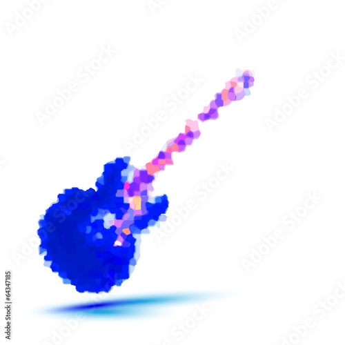 Vector guitar, grunge music