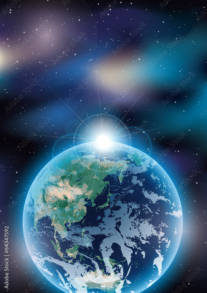 Fototapeta premium 地球