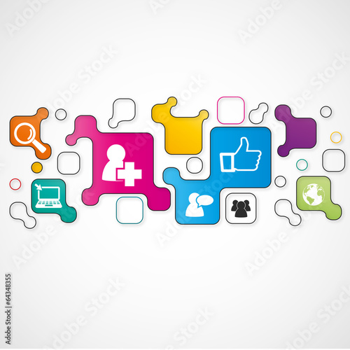 fond abstrait-internet