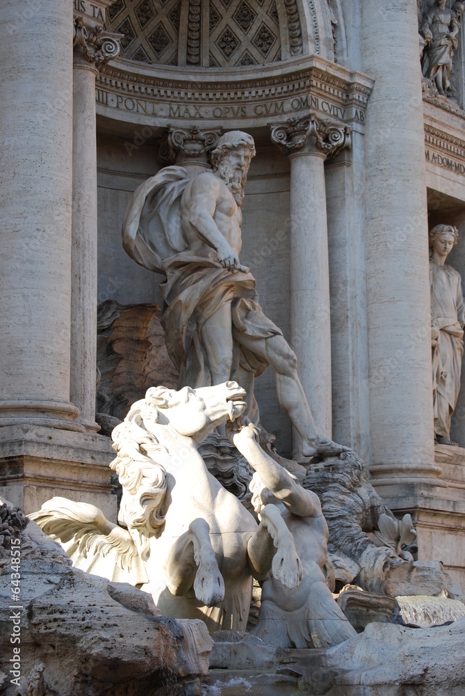 Rome, Italy. Trevi Fountain
