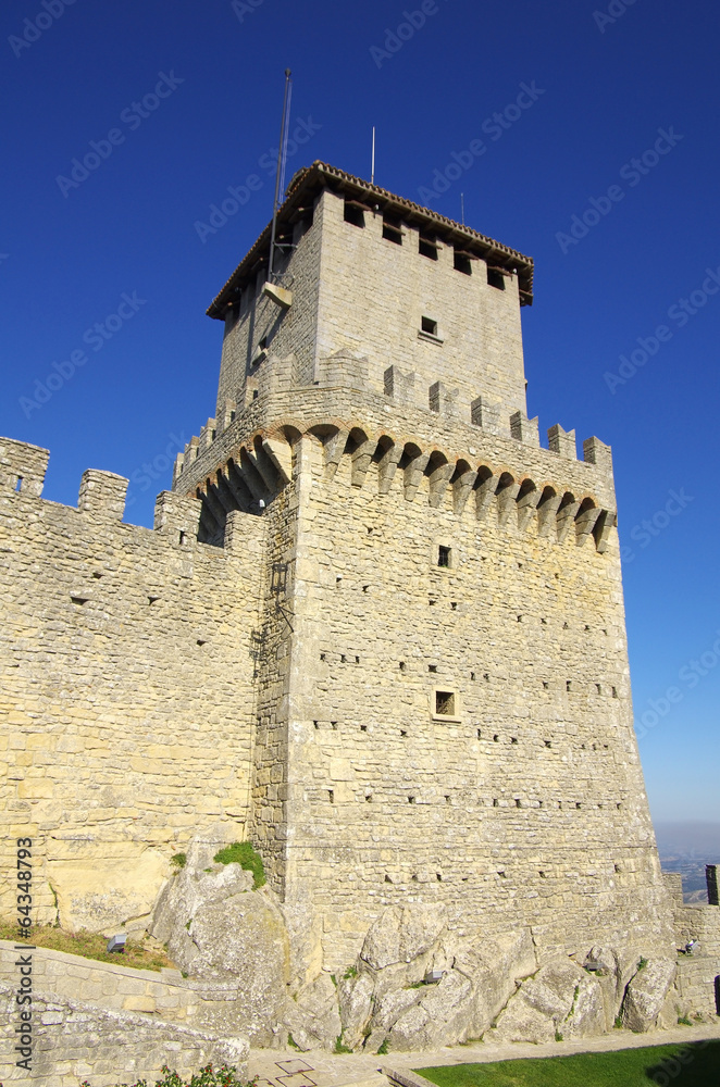 Guaita castle in San Marino