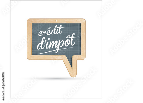 crédit d'impôts
