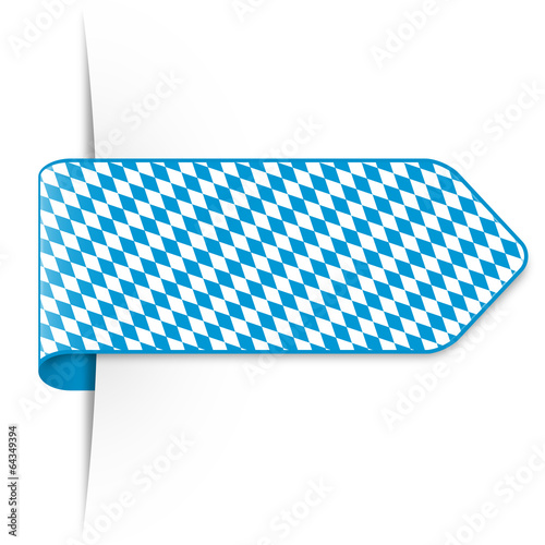 Pfeil, Schild mit bayerischer Rautenflagge