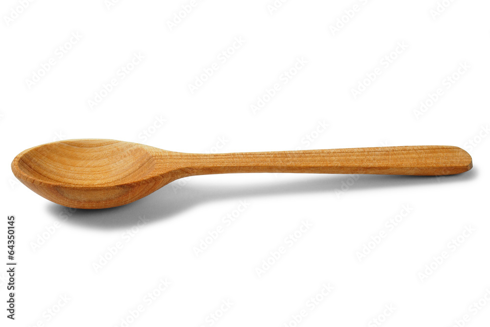 Big wooden spoon