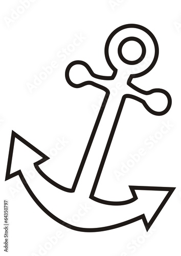 white anchor