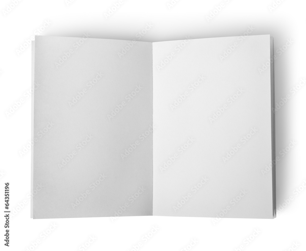 Open book isolated Open book isolated