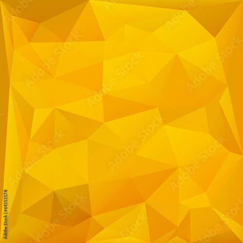 Triangles honey sunflower background
