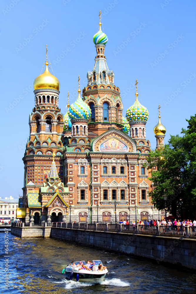Church of the Savior on Blood. St. Petersburg, Russia