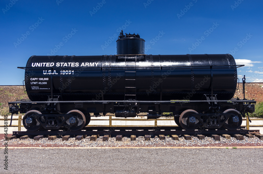 Naklejka premium U.S. Army Rail Tank Car