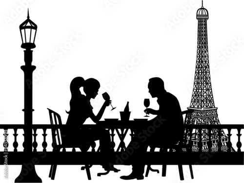DEJEUNER EN TERRASSE